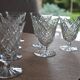 7 cut crystal wine glasses