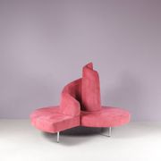 Canapé rond Tatlin des années 1980 par Edra Italie