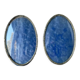 Pair of oval frames