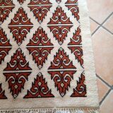 Vintage Tunisian rug, pure wool. 190 x 108 cm