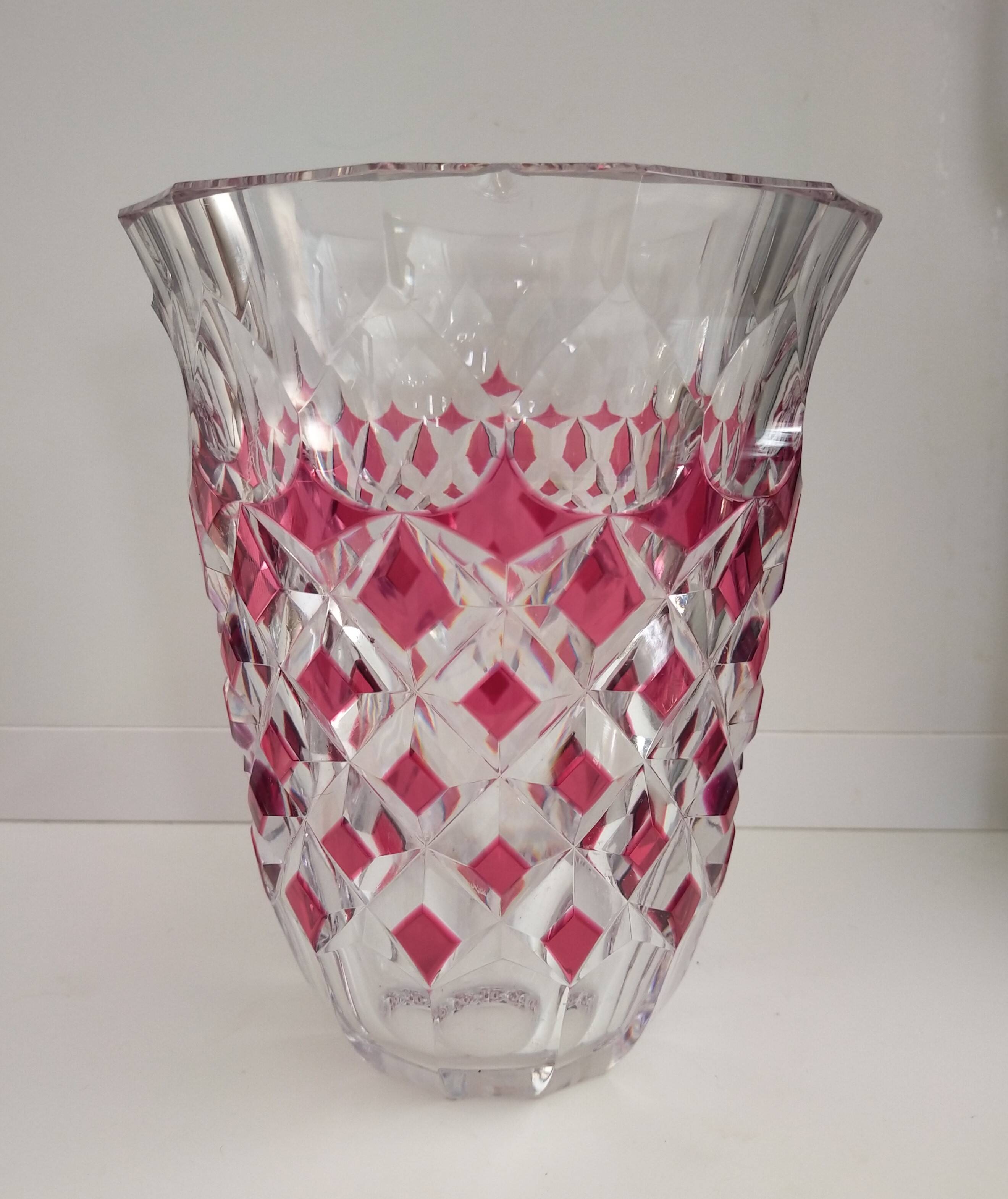 Vase en Cristal Val Saint Lambert