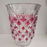 Val Saint Lambert Crystal Vase