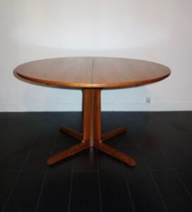 Vintage Scandinavian table Niels Otto Moller 1960