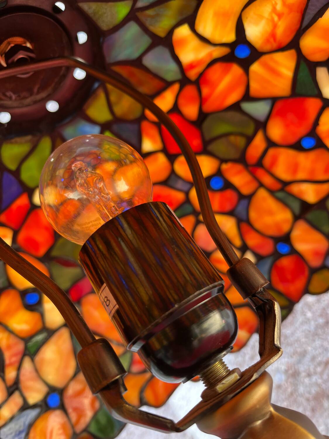 Tiffany lamp
