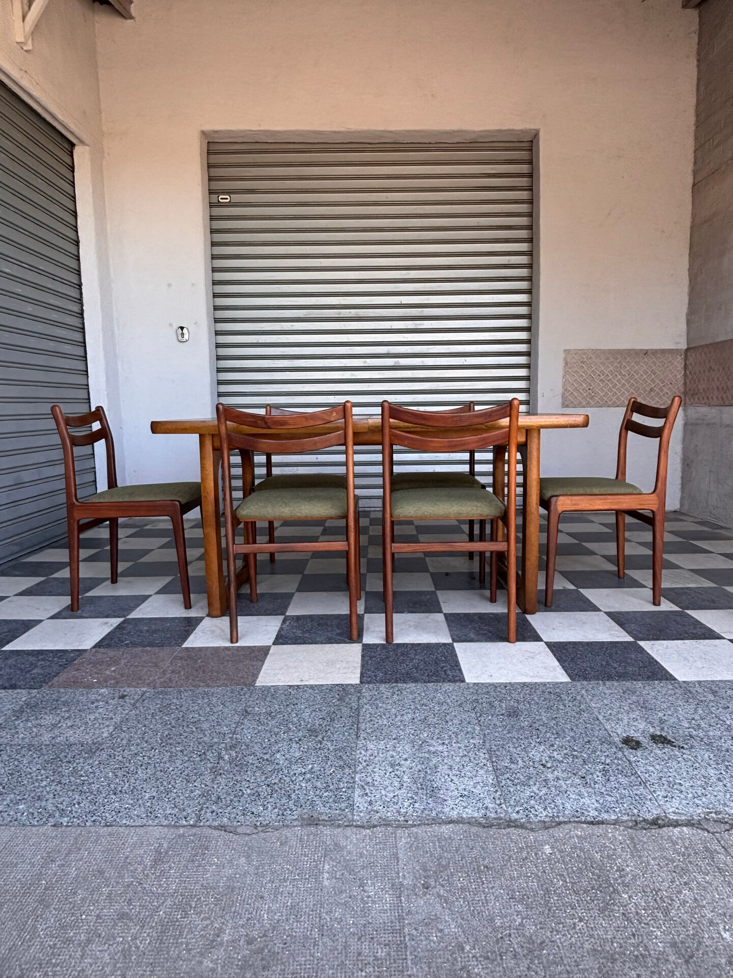Grande table vintage