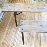 XXL 3m industrial pine bench