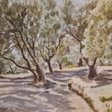 Nature painting table