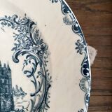 Ironstone plate Château de Chenonceau
