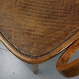 Antique bentwood armchair