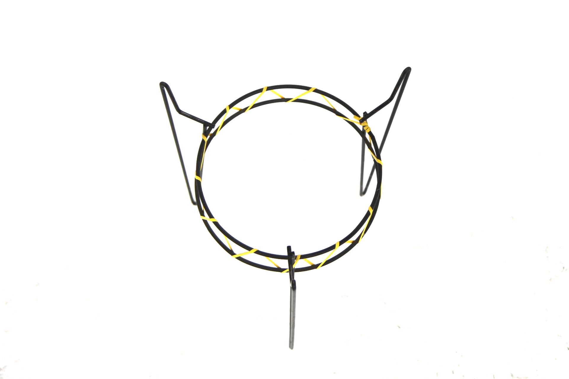 Scandinavian metal planter, Sweden, 1960