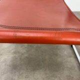 Chaise MR10 Mies Van Der Rohe, cuir, années 80