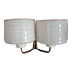 Pair of 50s/60s art deco style wall lights