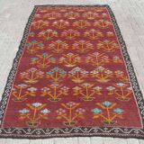 Handmade wool kilim rug