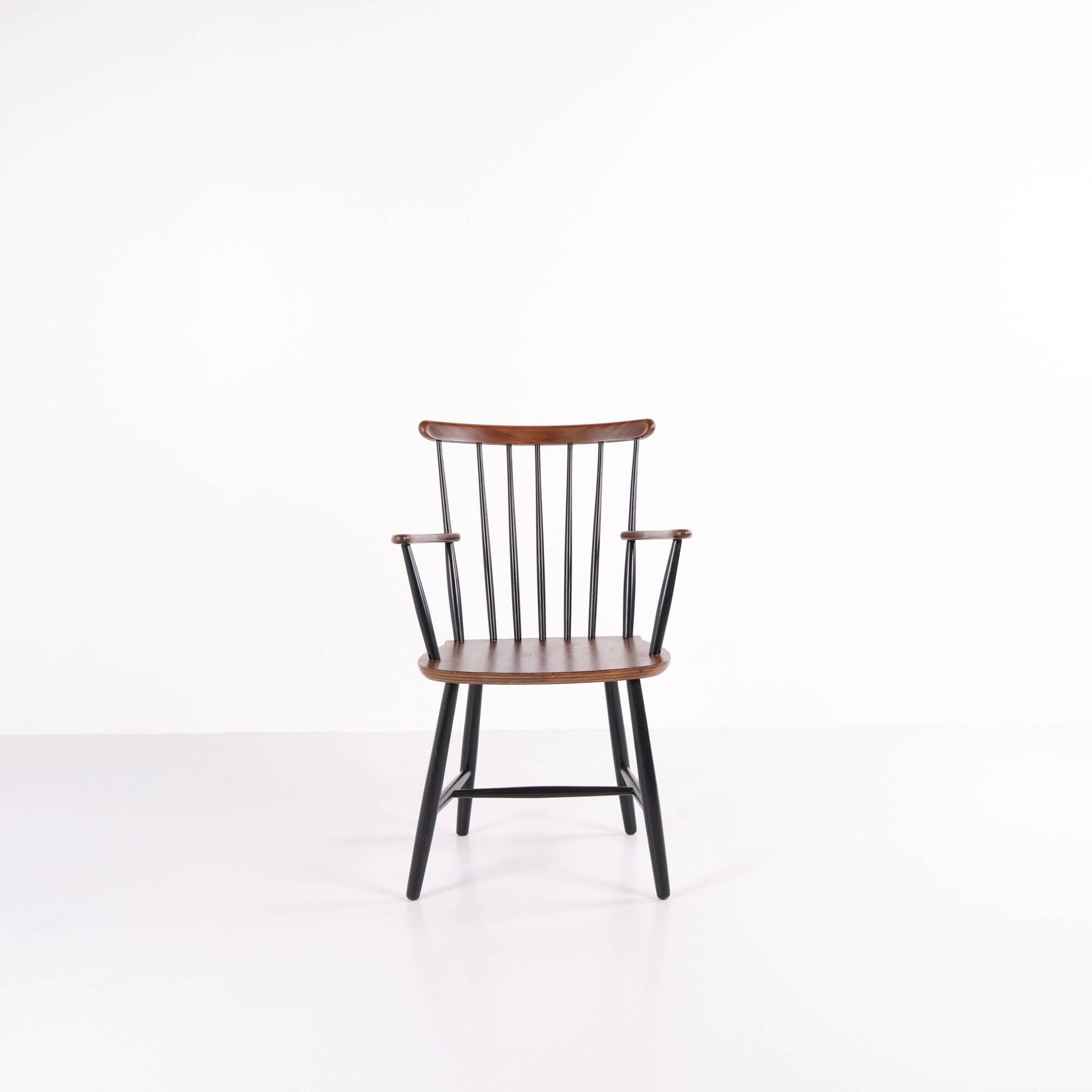 Armchair - Rosewood and black painted - Poul M. Volther - Farstrup - 1960s