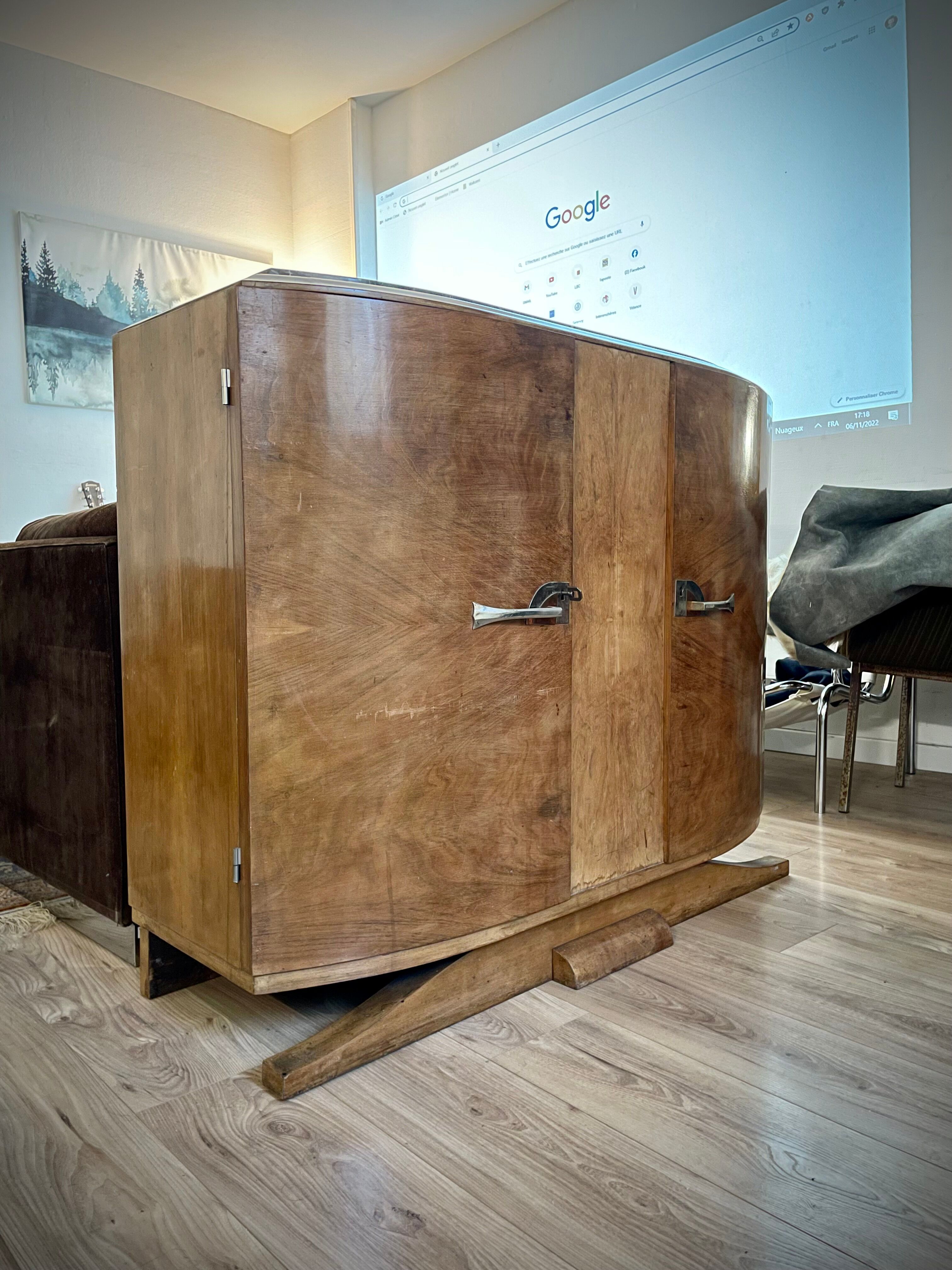 Buffet art deco marble tray