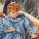 Oil painting on canvas, signed Hidalgo 1994, 46x58cm with frame.