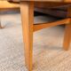 Table basse Wilhelm Renz des années 60 en hêtre