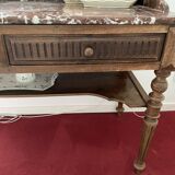 Old console table