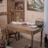 Renovated antique table