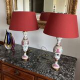 Paire lampes de salon style venitien