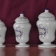 Pharmacy jars in earthenware saint clement
