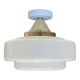 Large white opaline globe ceiling or wall light diameter 34 cm vintage decoration