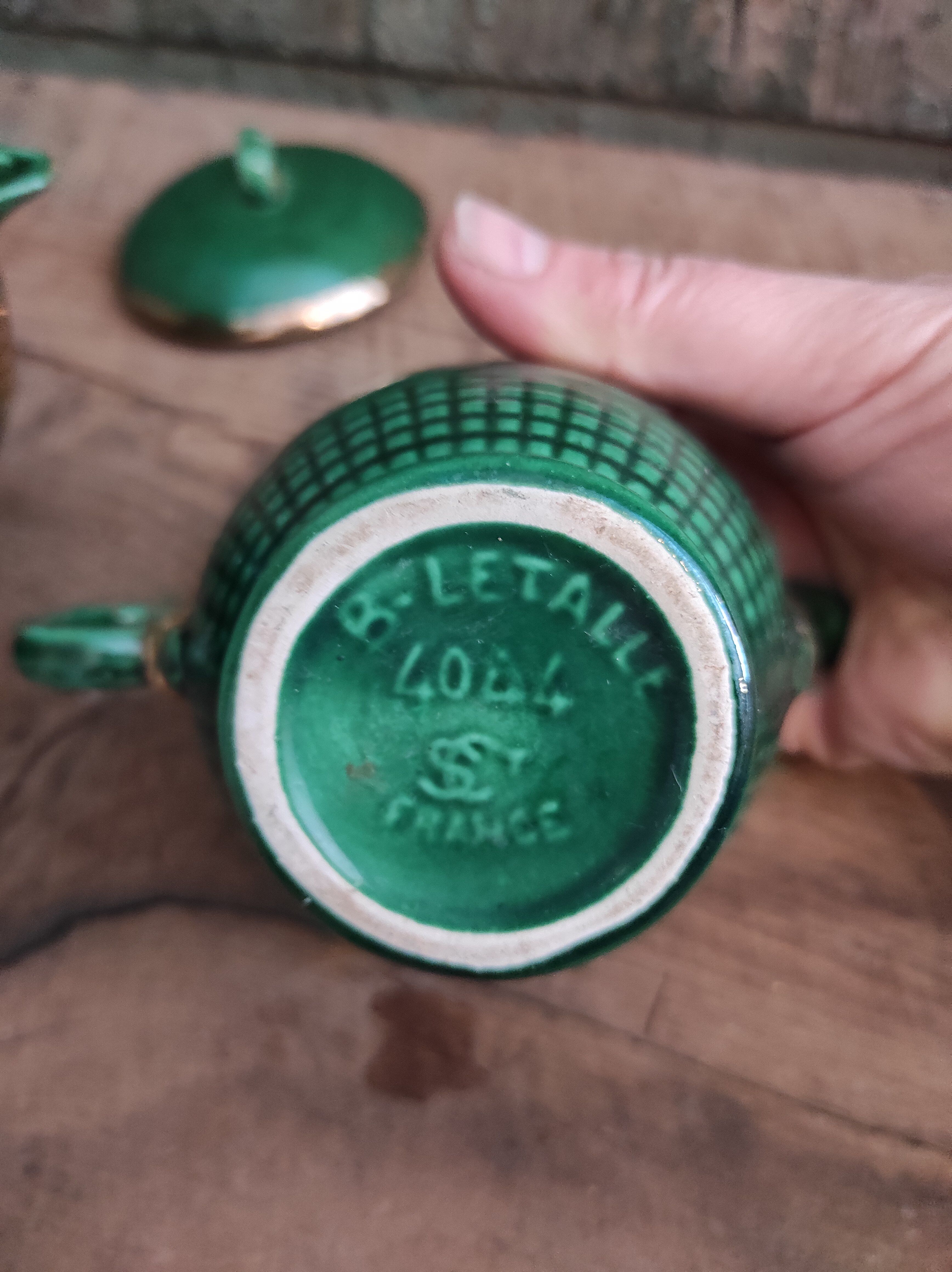 Vintage Saint Clément tea set