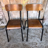 Pair of Mullca 511 chairs