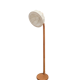 Danish pine articulated floor lamp