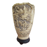 Far eastern vase in ivorian