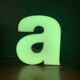 Lettre d'enseigne lumineuse