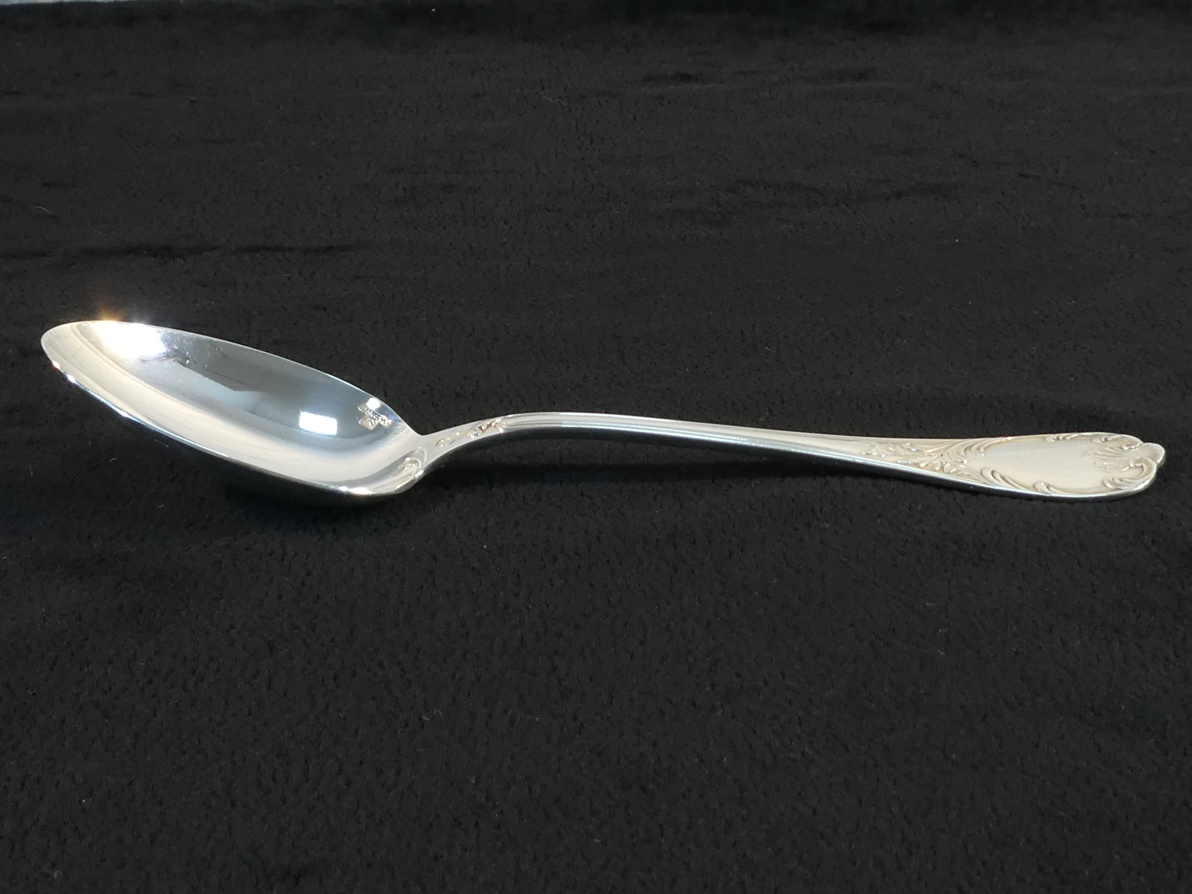 Christofle cutlery set in silver metal model MARLY