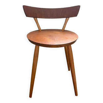Rare side chair by Ferdinand Lundquist & Co, Sweden, 1950s