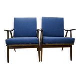 Czechoslovak Armchairs from Ton, 1960s, Set of 2