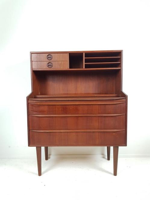 Vintage Danish teak secretary