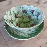 Flat slushie set and strawberry drainer