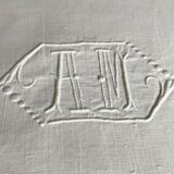 Linen thread tablecloth (1), Amandine's trousseau