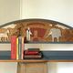 Vintage solid wood noah's ark shelf