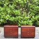 Paire de tables de chevet scandinave