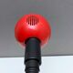 Desk lamp, vintage table lamp red, ball lamp
