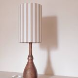 Large table lamp in stoneware