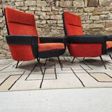 Pair of vintage 70s armchairs