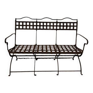 Banc de jardin en fer