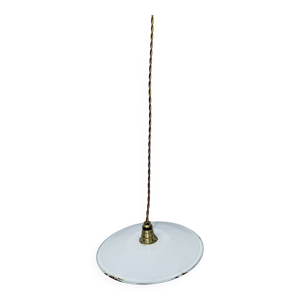 Suspension vintage blanche - indus