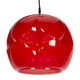 Red Peil & Putzler Pendant Lamp