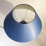 Blue ceramic lamp
