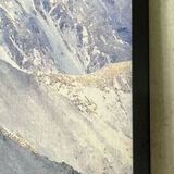 Photographic art print Ariel view of mountain, New Zealand