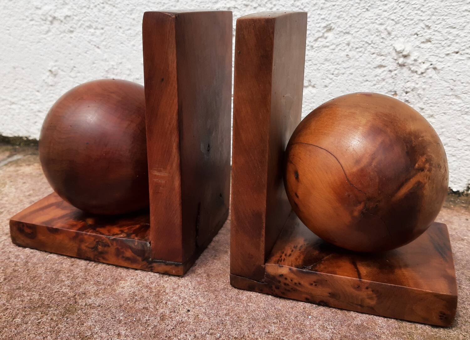 Pair of art deco bookends