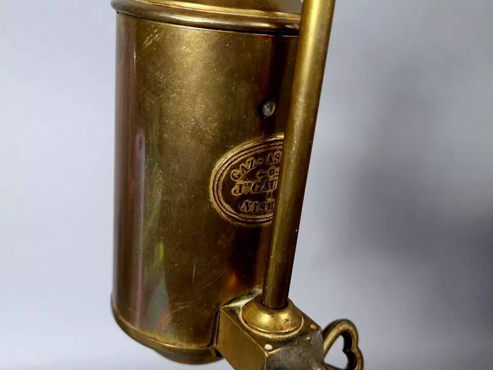 Old gaudin lamp in nîmes electrified good condition s849