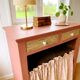 Very terracotta curtain